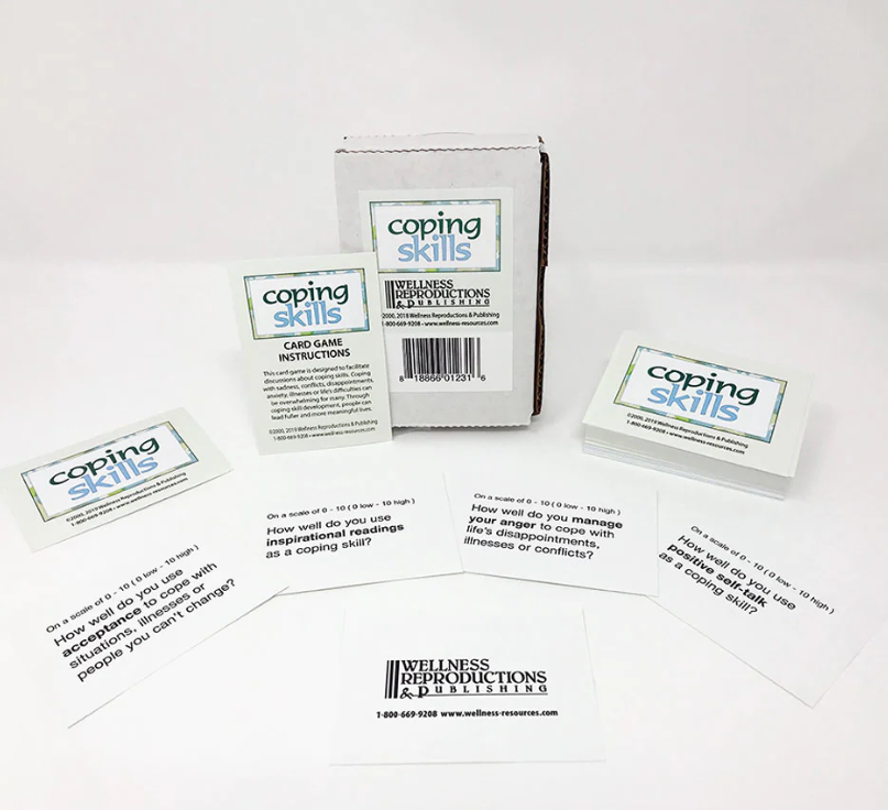 Coping Skills Game - Social Emotional Learning Anxiety