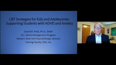 CBT Strategies for Kids and Adolescents: Supporting Students With ADHD and Anxiety (DVD)