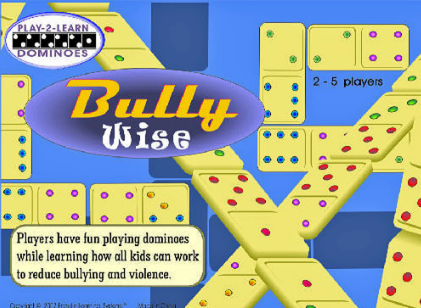 Play 2 Learn Dominoes on Bullywise Game