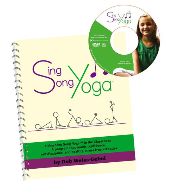 Sing Song Yoga Book with DVD and CD