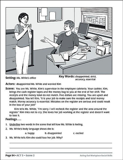 Acting Out Workplace Social Skills