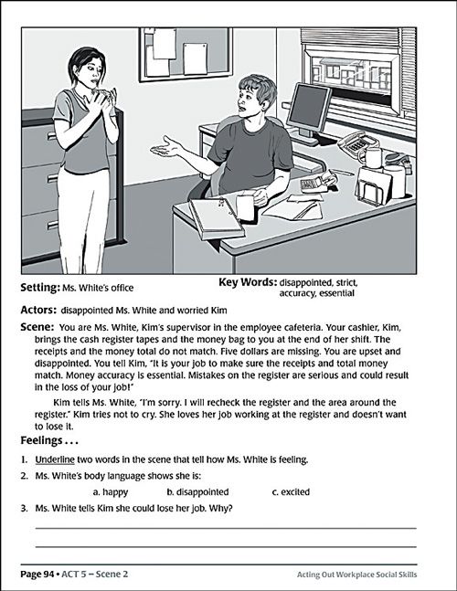 Acting Out Workplace Social Skills