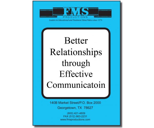 Better Relationships Through Effective Communication, DVD