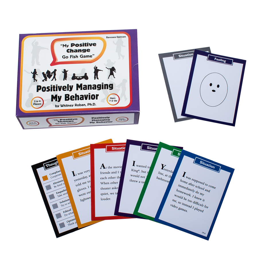 My Positive Change Go Fish Game: Positively Managing My Behavior