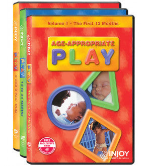 Age Appropriate Play: The First Four Years, 3 DVD Volume Set
