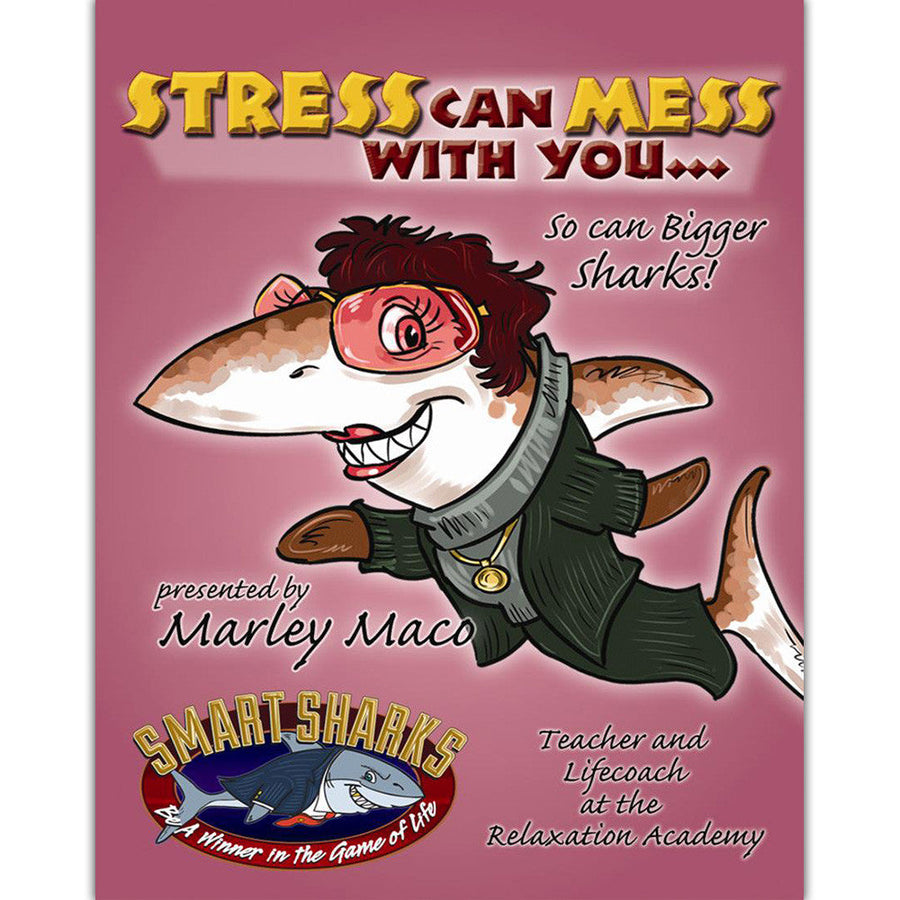 Smart Sharks STRESS Can Mess with You Card Game