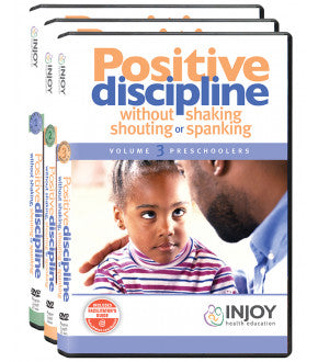Positive Discipline: Without Shaking, Shouting, or Spanking, 3 Volume DVD Set