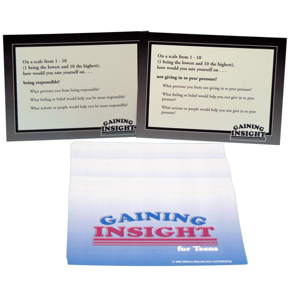 Gaining Insight for Teens Cards – SR Publications