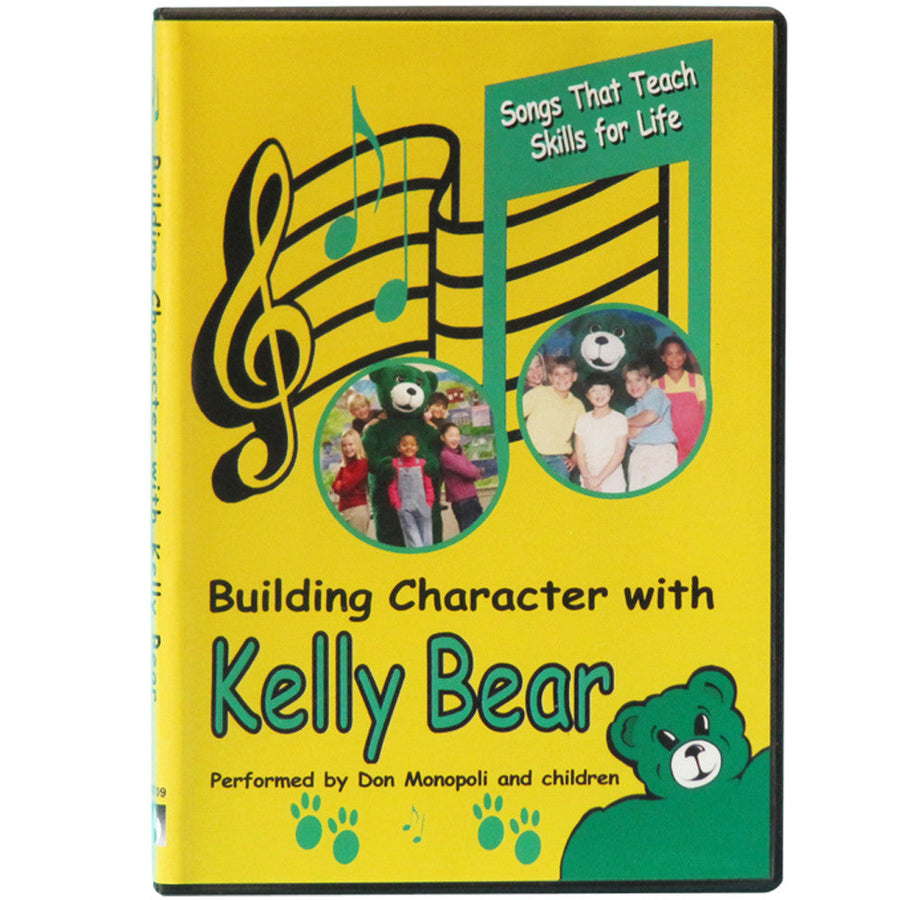 Building Character with Kelly Bear 29 Song Audio CD