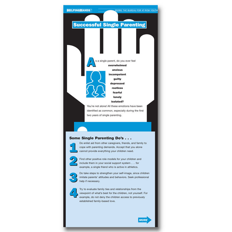 Helping Hands Card: Successful Single Parenting 25 pack