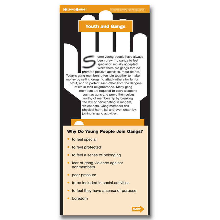 Helping Hands Card: Youth and Gangs 25 pack