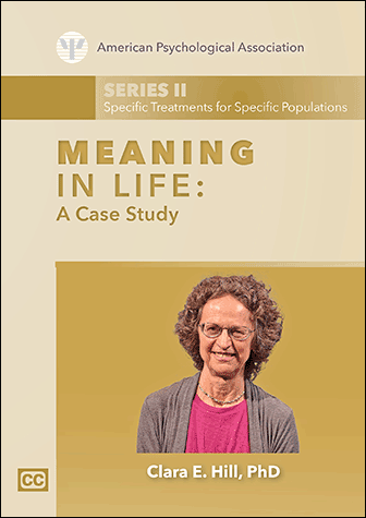 Meaning in Life: A Case Study, DVD