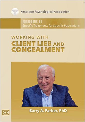 Working With Client Lies and Concealment, DVD