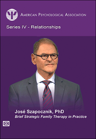 Brief Strategic Family Therapy in Practice, DVD