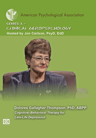 Cognitive–Behavioral Therapy for Late-Life Depression, DVD