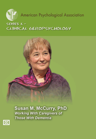 Working With Caregivers of Those With Dementia, DVD