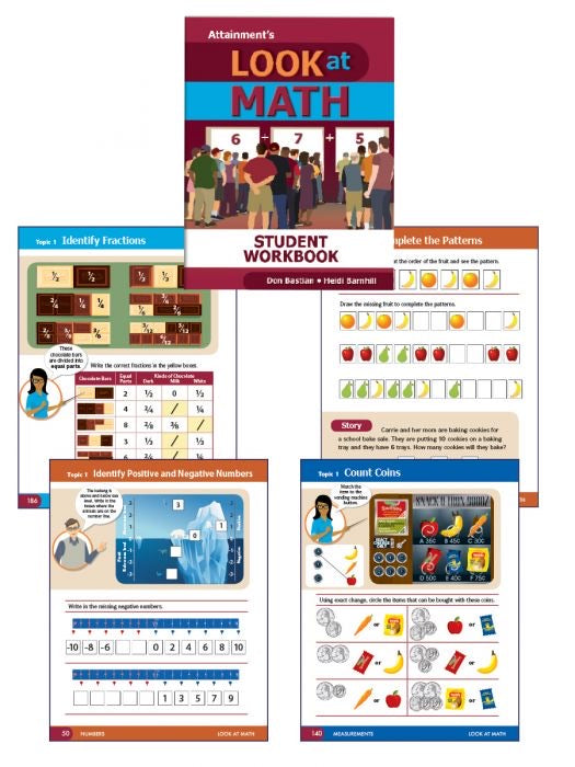 Look at Math Student Workbook - 10 Pack – SR Publications