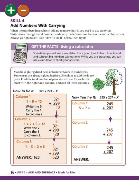 Math for Life Curriculum